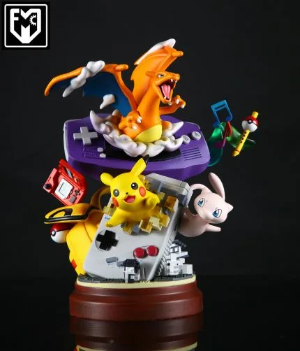 Pokemon: Pikachu, Charizard e Mew; Game Boy. MFC Studio.