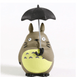 Totoro com guarda-chuvas. Totoro. Flevans.