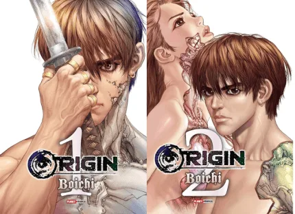 Mangá Origin. Vol 1 e 2. Panini