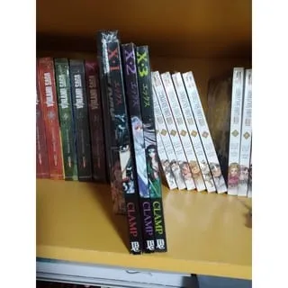 Mangá X. Clamp. Vol 1 até o 3. JBC.