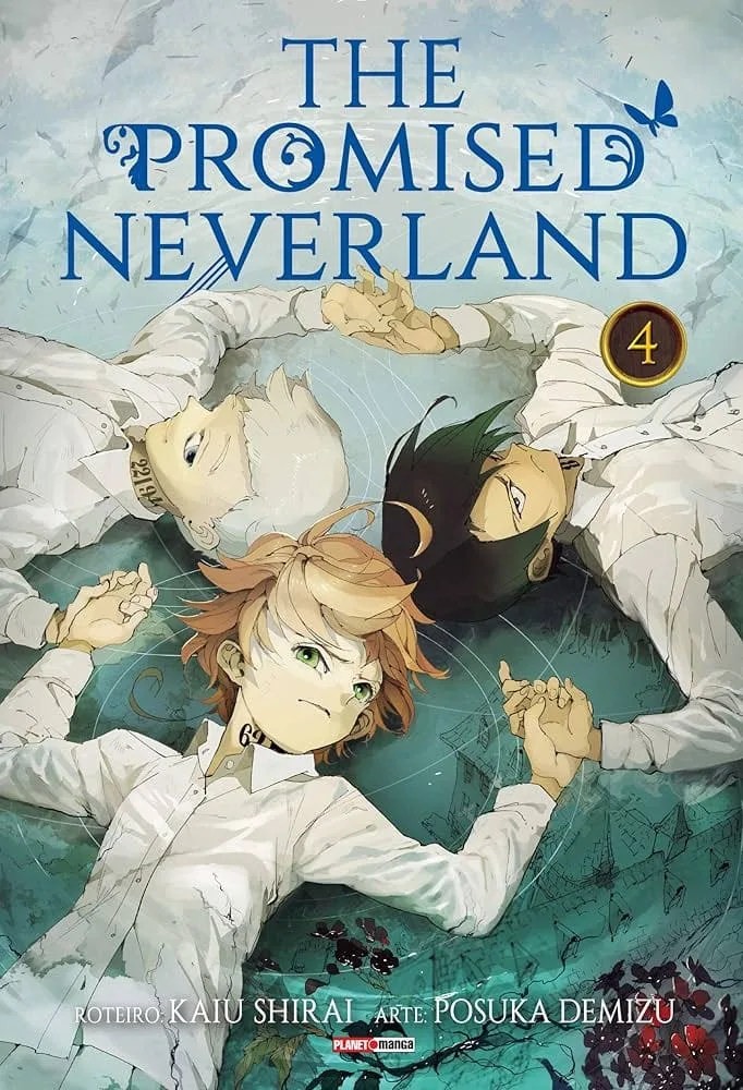 Mangá The Promised Neverland. Vol 04. Panini. Lacrado