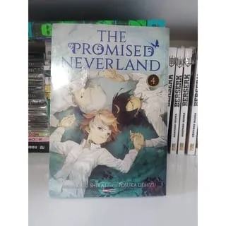 Mangá The Promised Neverland. Vol 04. Panini. Lacrado