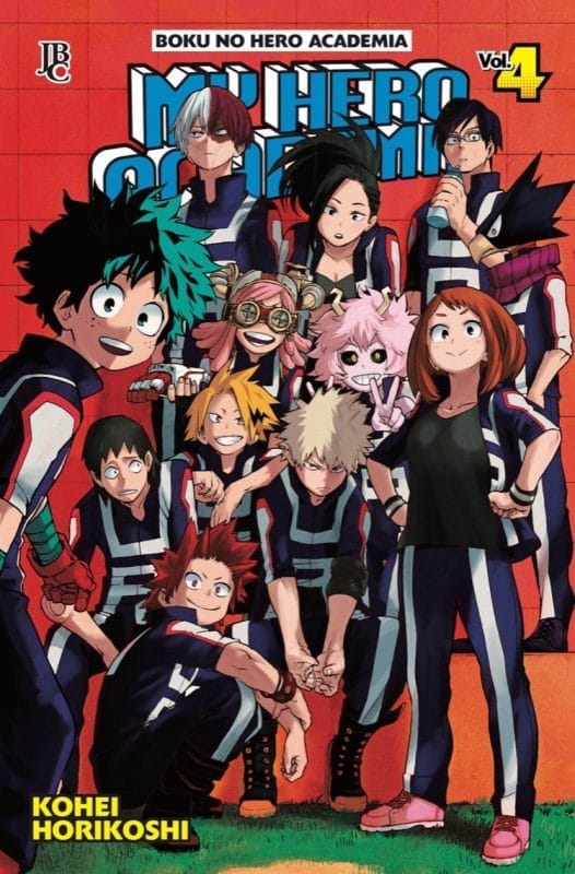 Mangá My Hero Academia (Boku no Hero). Vol 4. JBC