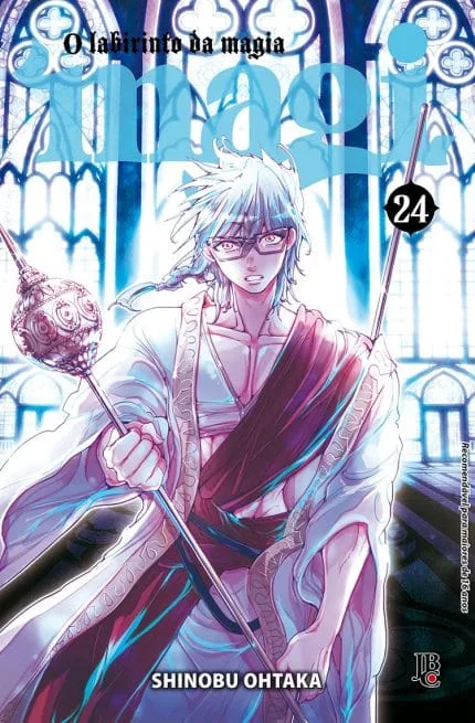 Mangá Magi: O Labirinto da Magia. Vol 24. JBC