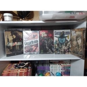 Mangá Green Blood. Vol 01 até 05. JBC. Completo