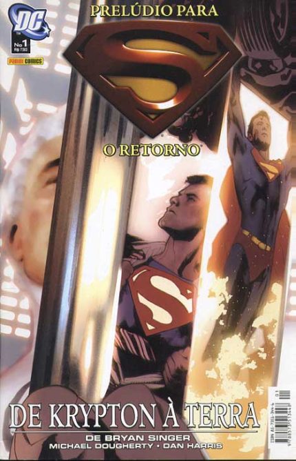 Superman: Prelúdio para o retorno de Krypton para à Terra. Panini