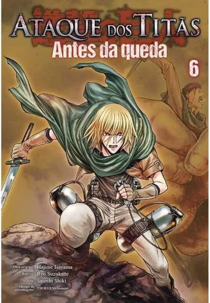 Ataque dos Titãs (Attack on Titan): Antes da Queda vol. 6. Panini