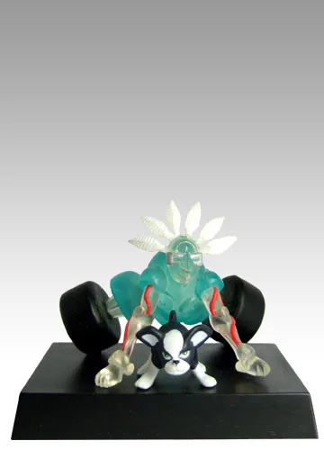 Miniatura Iggy & The Fool - JoJo's Bizarre Adventure Stardust Crusaders (Banpresto)