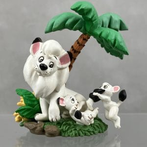 Kimba (Leo) & Panja. Tezuka Osamu Mini Vignette Anthology. K&M. Jungle Taitei (Kimba, o Leão Branco)