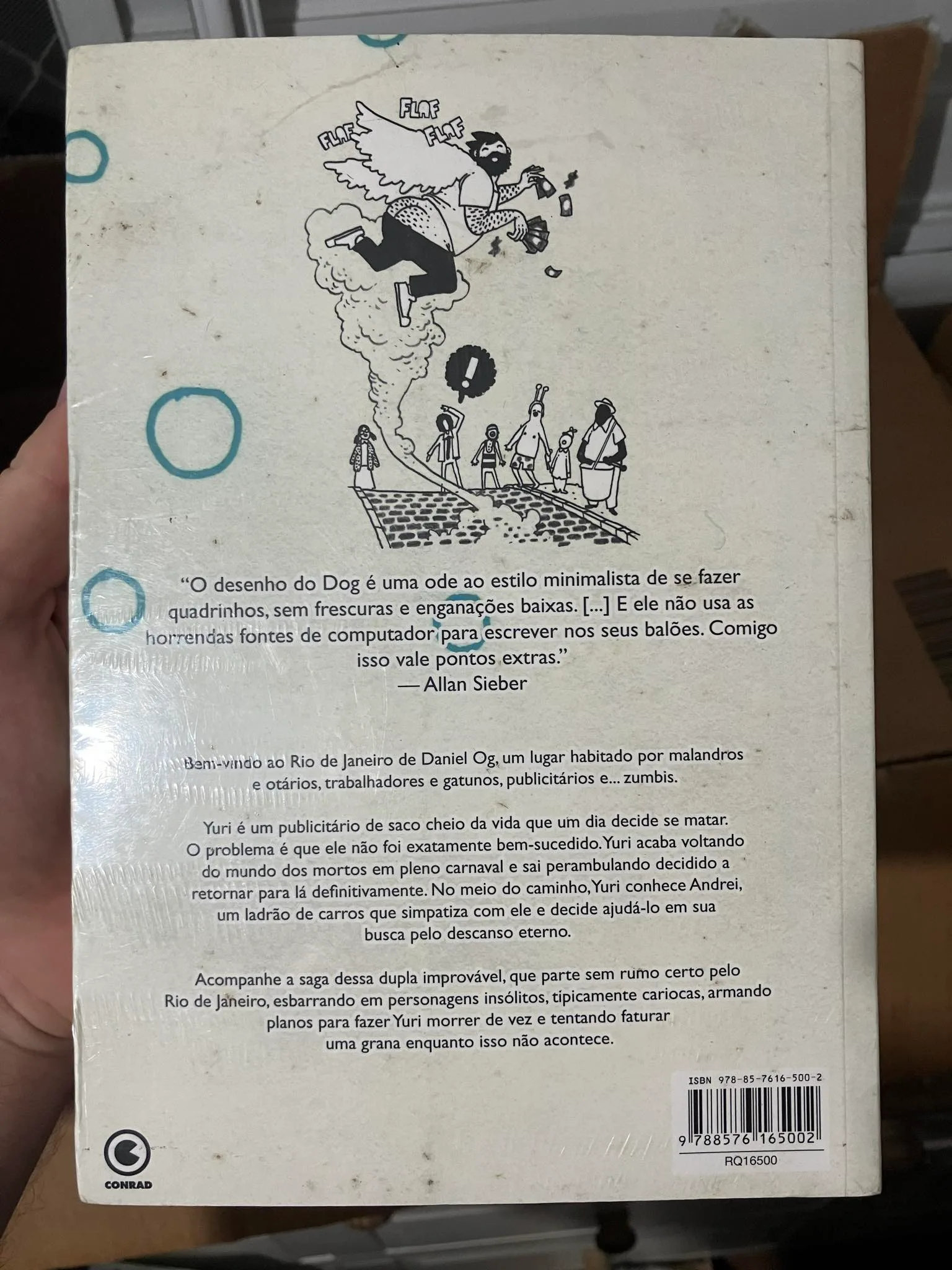 Yuri: Quarta-feira de cinzas. HQ Brasileira. Conrad.