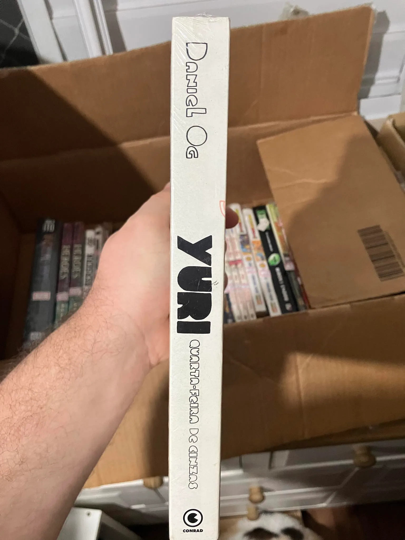 Yuri: Quarta-feira de cinzas. HQ Brasileira. Conrad.