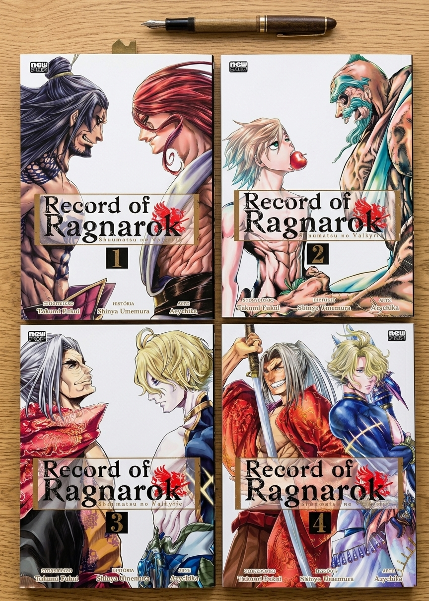 Record of Ragnarock. Vol 1, 2, 3 e 4. NewPop Record of Ragnarock. Vol 1, 2, 3 e 4. NewPop