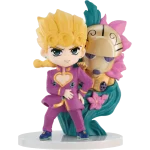 Giorno Giovanna e Gold Experience. Pop Mart. Gong. Jojo's Bizarre Adventure